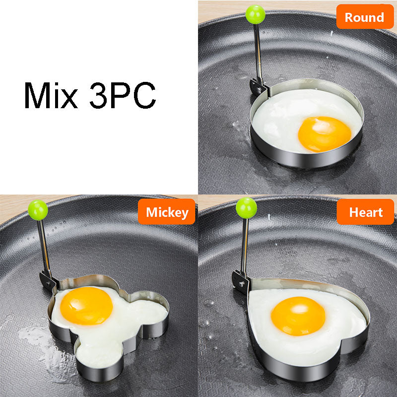 Thicken Creative Love Stainless Steel Fried Egg Mold